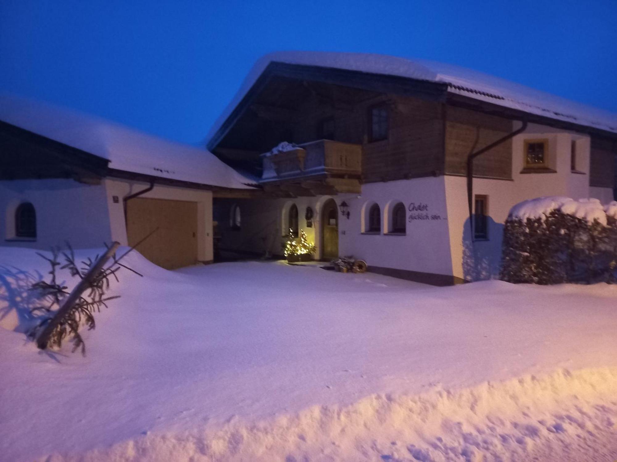 Chalet Gluecklich Sein... Елмау Екстериор снимка