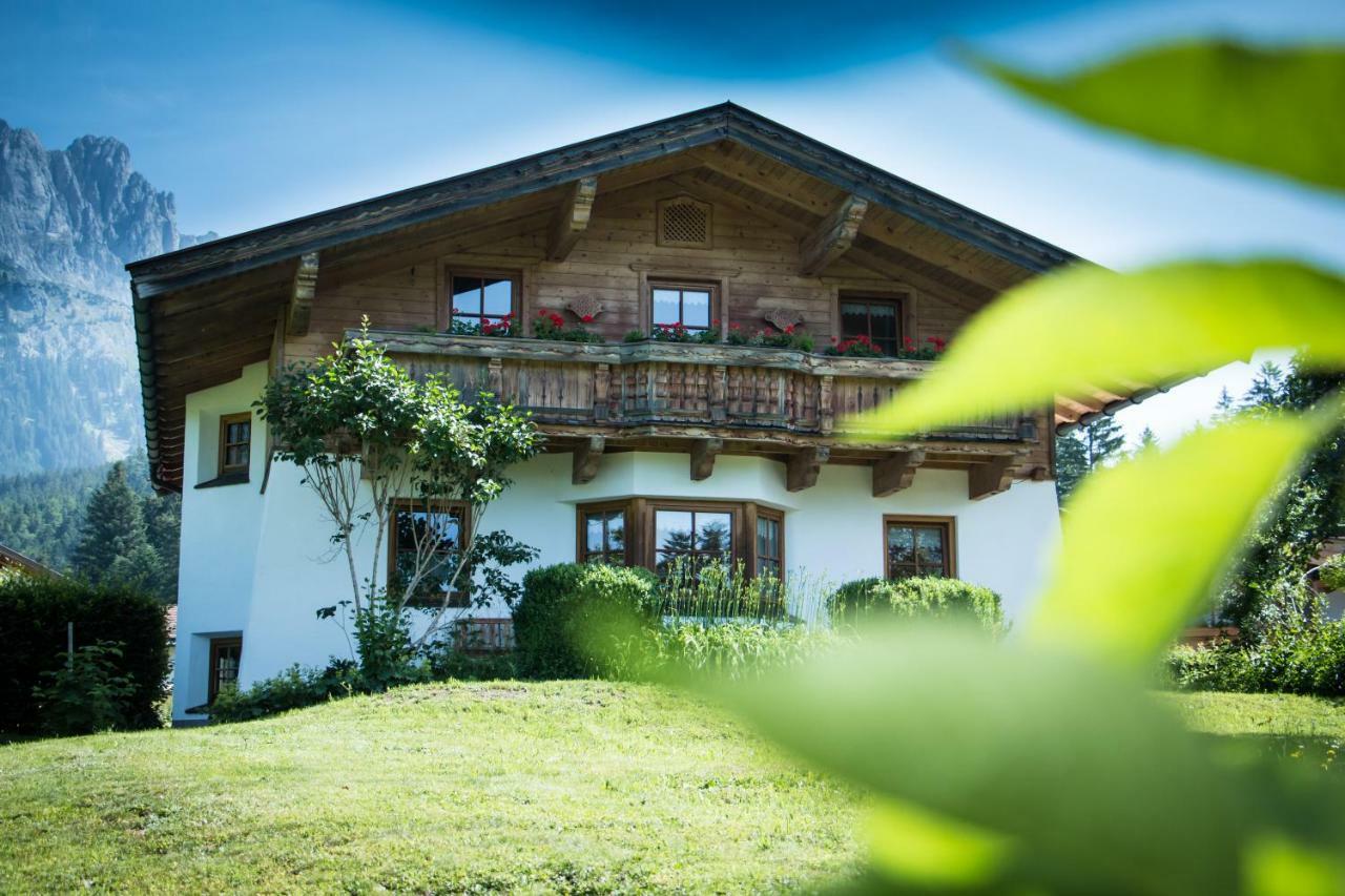 Chalet Gluecklich Sein... Елмау Екстериор снимка
