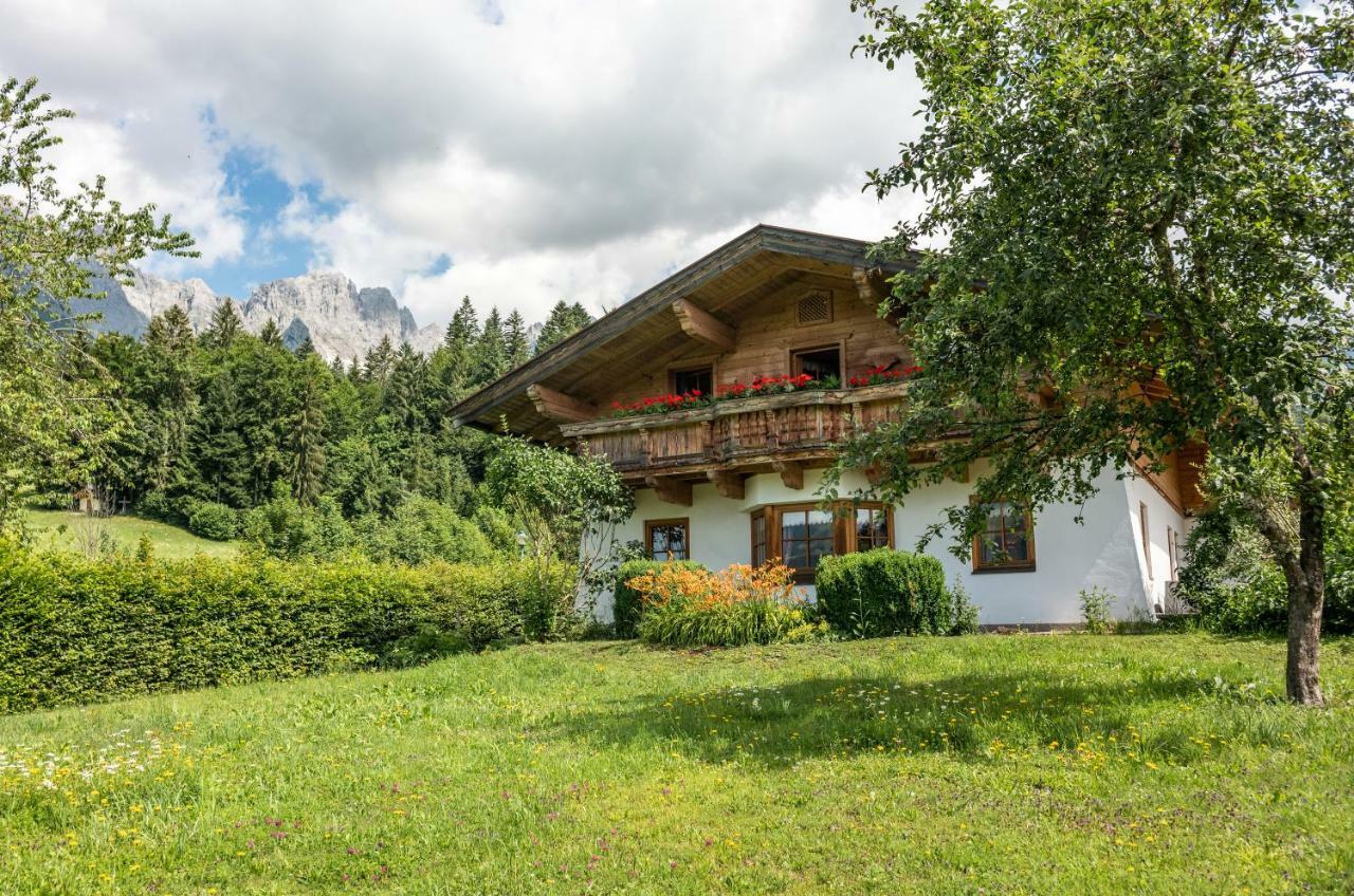 Chalet Gluecklich Sein... Елмау Екстериор снимка